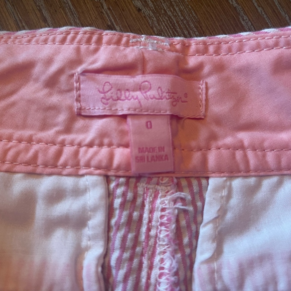 Lilly Pulitzer size 0 scalloped shorts